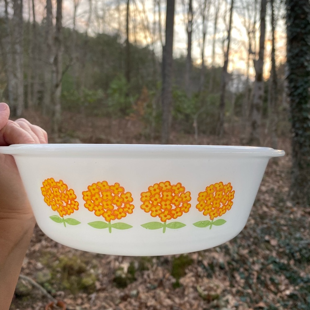 Vintage Glasbake Dish